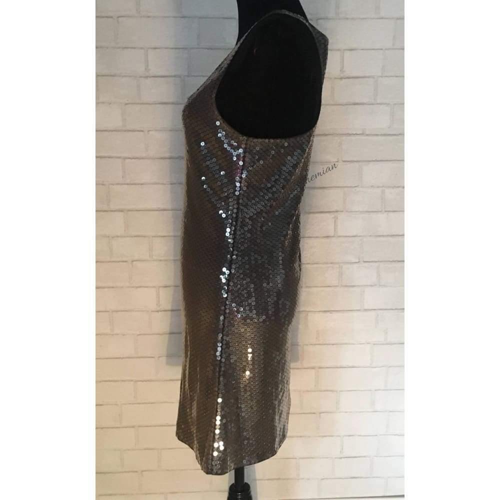 Vintage Sequin Racerback Mini Dress Vintage Sequin Racerback Mini Dress