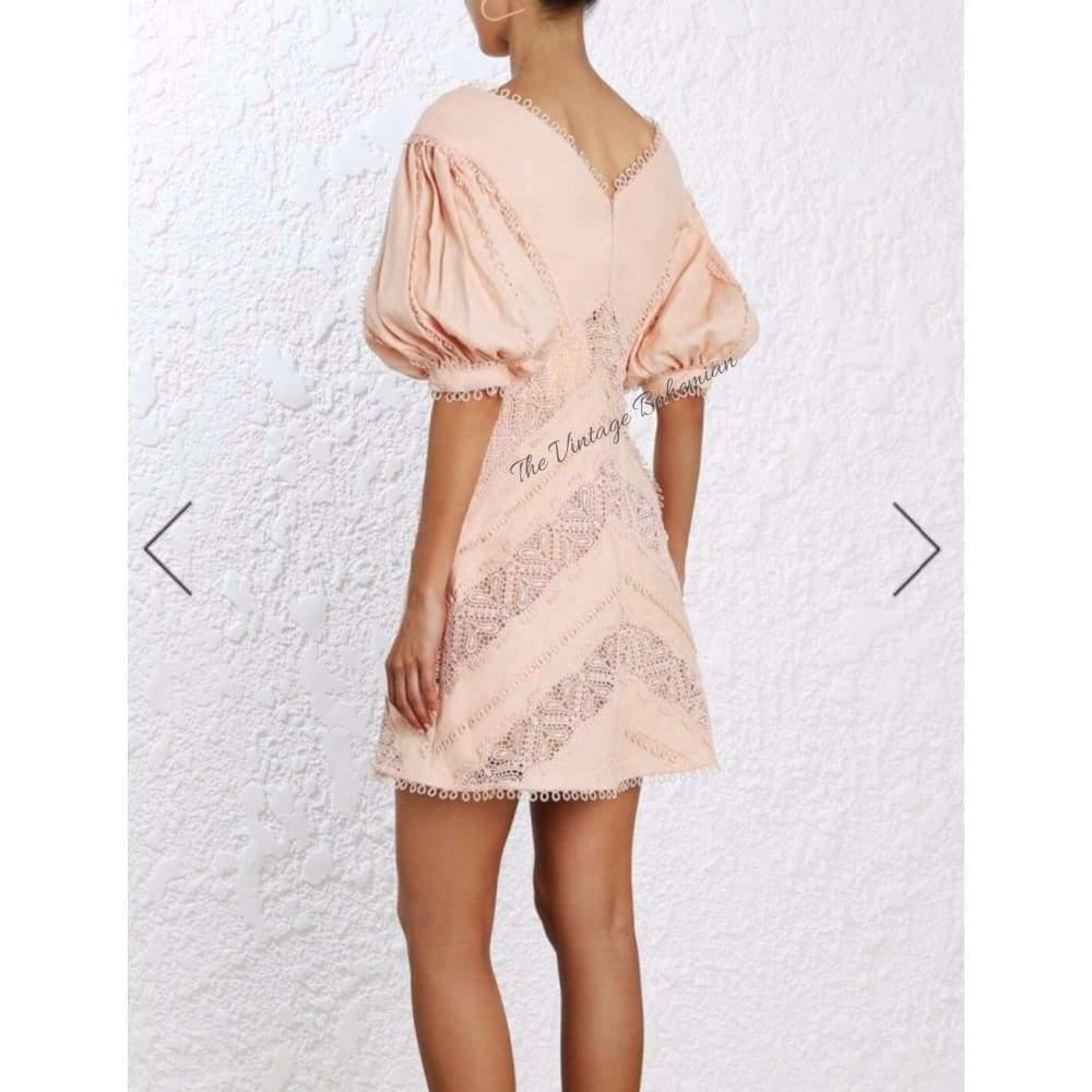 Zimmermann painted sale heart chevron dress