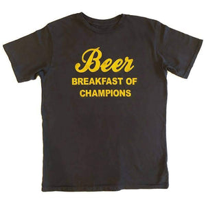 Electric West Beer Breakfast of Champions Tee Shirt - The Vintage Bohemian