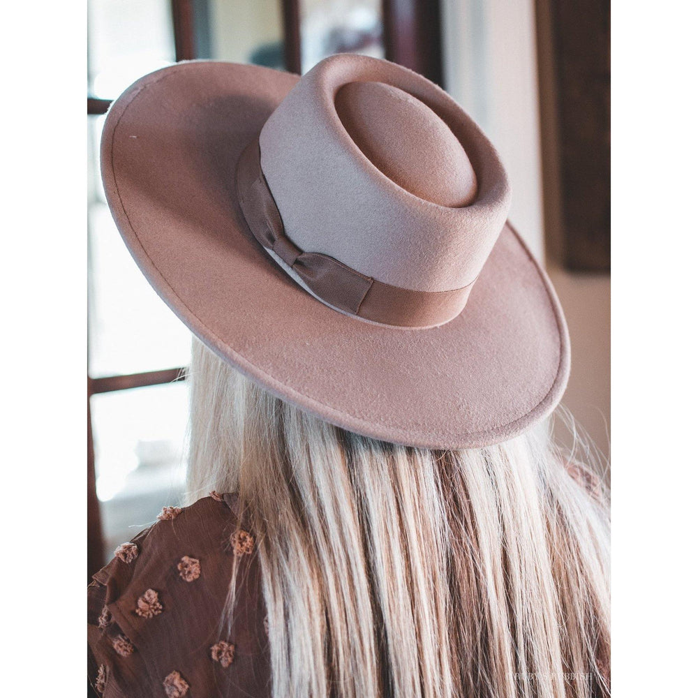 Isla Wide Brim Boater Hat - The Vintage Bohemian