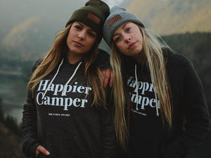 Wondery | Happier Camper Hoodie - The Vintage Bohemian