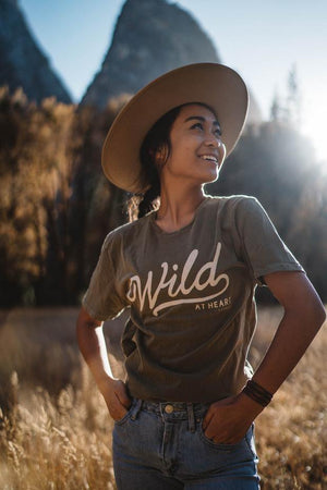 Wondery | Wild At Heart Tee - The Vintage Bohemian