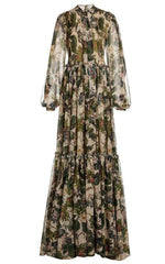 Taia Floral Vintage Dress - The Vintage Bohemian