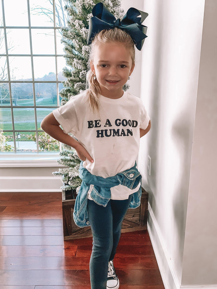 Be a Good Human Tee | Toddler - The Vintage Bohemian
