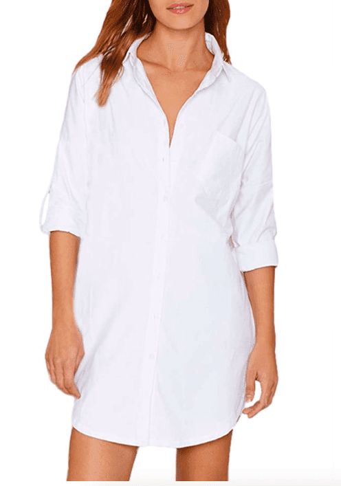 White Shirt Dress Classic Style - The Vintage Bohemian