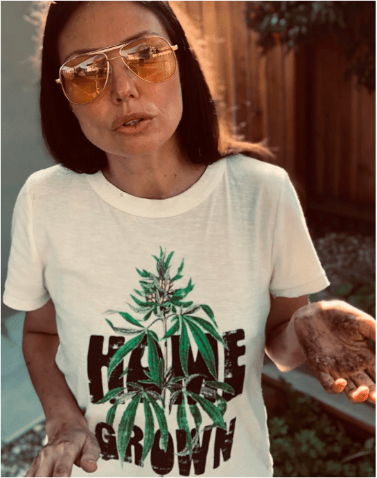Stoned Immaculate Home Grown Tee - The Vintage Bohemian