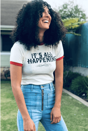 Stoned Immaculate It's All Happening Tee - The Vintage Bohemian