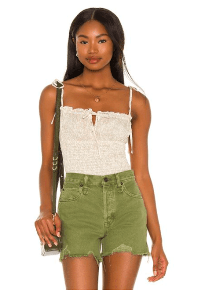 Free People Bardot BodySuit - The Vintage Bohemian