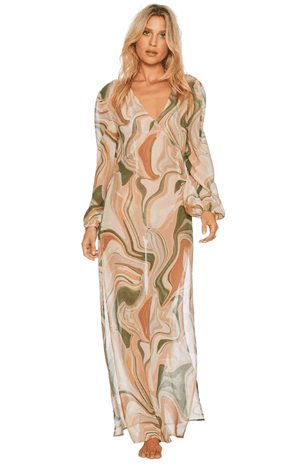 Beach Riot Adele Cover Up Marble - The Vintage Bohemian