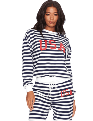 
            
                Load image into Gallery viewer, Beach Riot USA Sweatshirt - The Vintage Bohemian
            
        