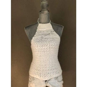 Crochet Halter Top - The Vintage Bohemian