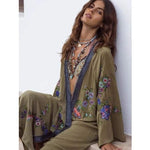 Cayenne Open Front Kimono - The Vintage Bohemian