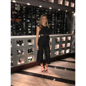 Cut Out Jumpsuit - The Vintage Bohemian