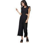 Cut Out Jumpsuit - The Vintage Bohemian