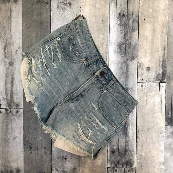 High Waist Festival Vintage Shorts - The Vintage Bohemian