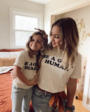 Be a Good Human Tee - The Vintage Bohemian