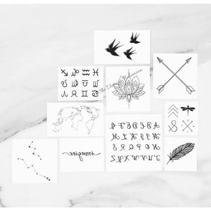 
            
                Load image into Gallery viewer, INKED by Dani Temporary Tattoos | INSPIRED Pack - The Vintage Bohemian
            
        