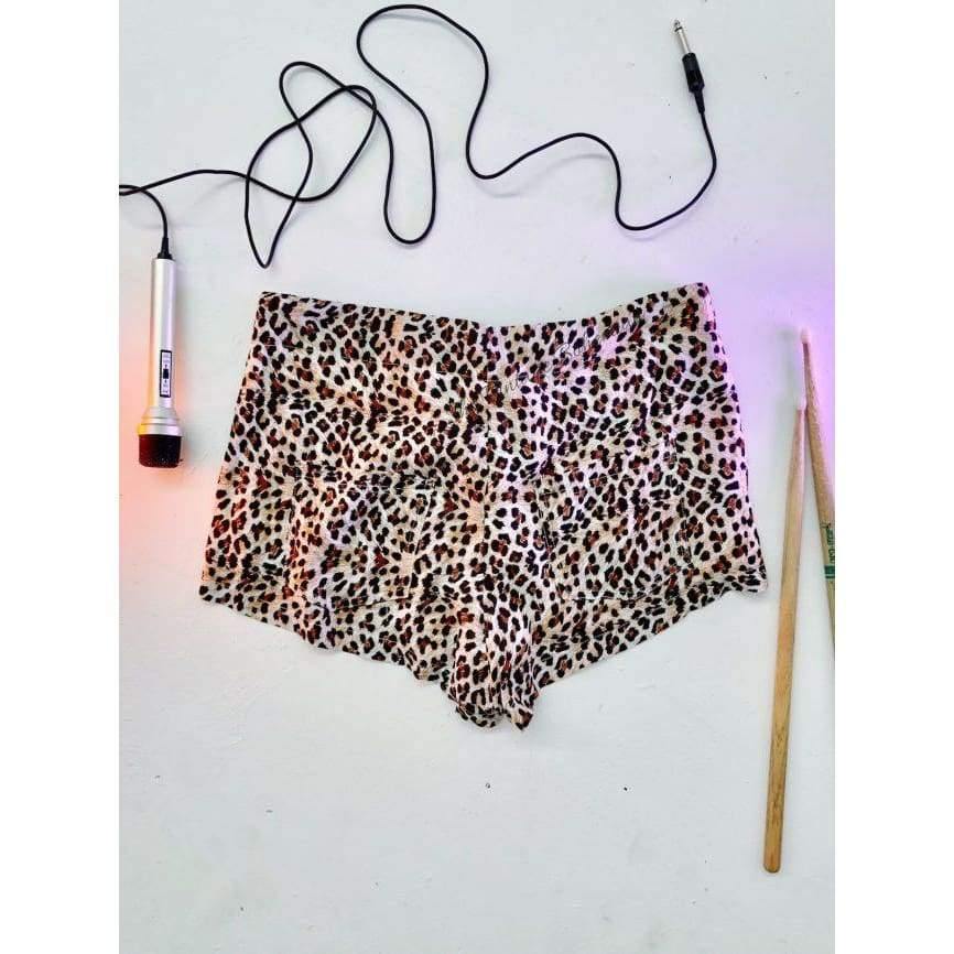 Lenni Jimi Cheetah Shorts - The Vintage Bohemian