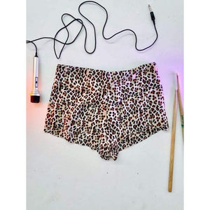 Lenni Jimi Cheetah Shorts - The Vintage Bohemian