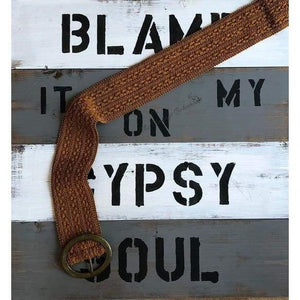 Vintage Macrame Belt - The Vintage Bohemian