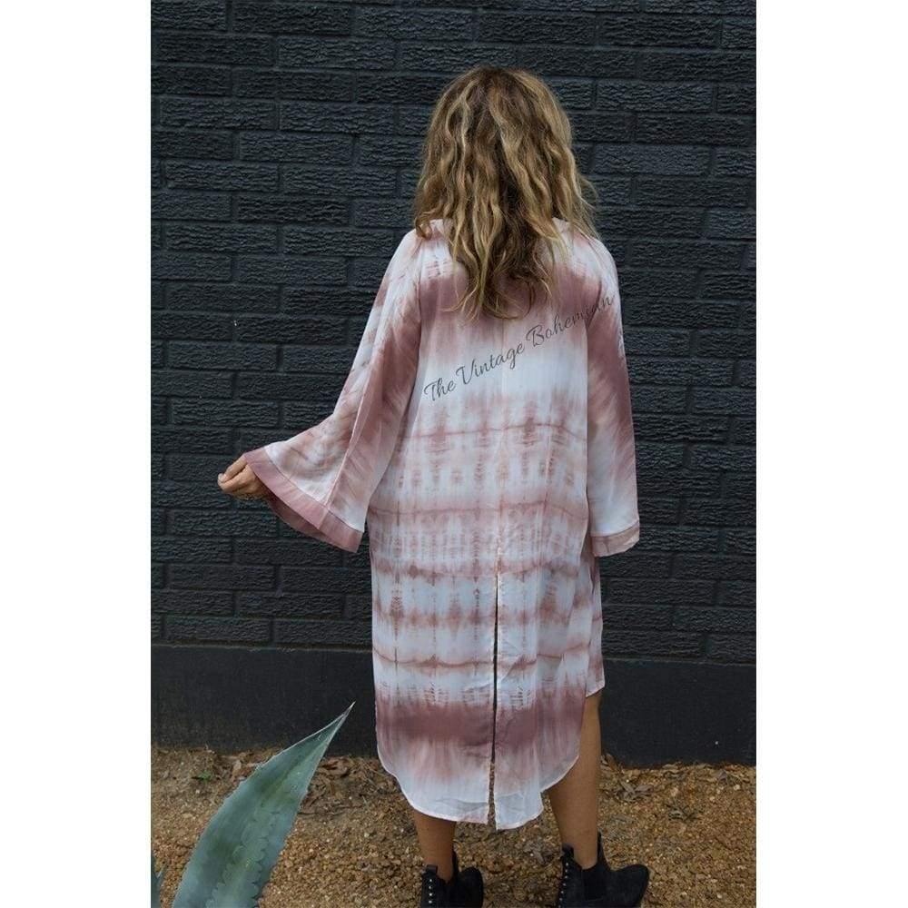 Palm Desert Ombre Kimono - The Vintage Bohemian