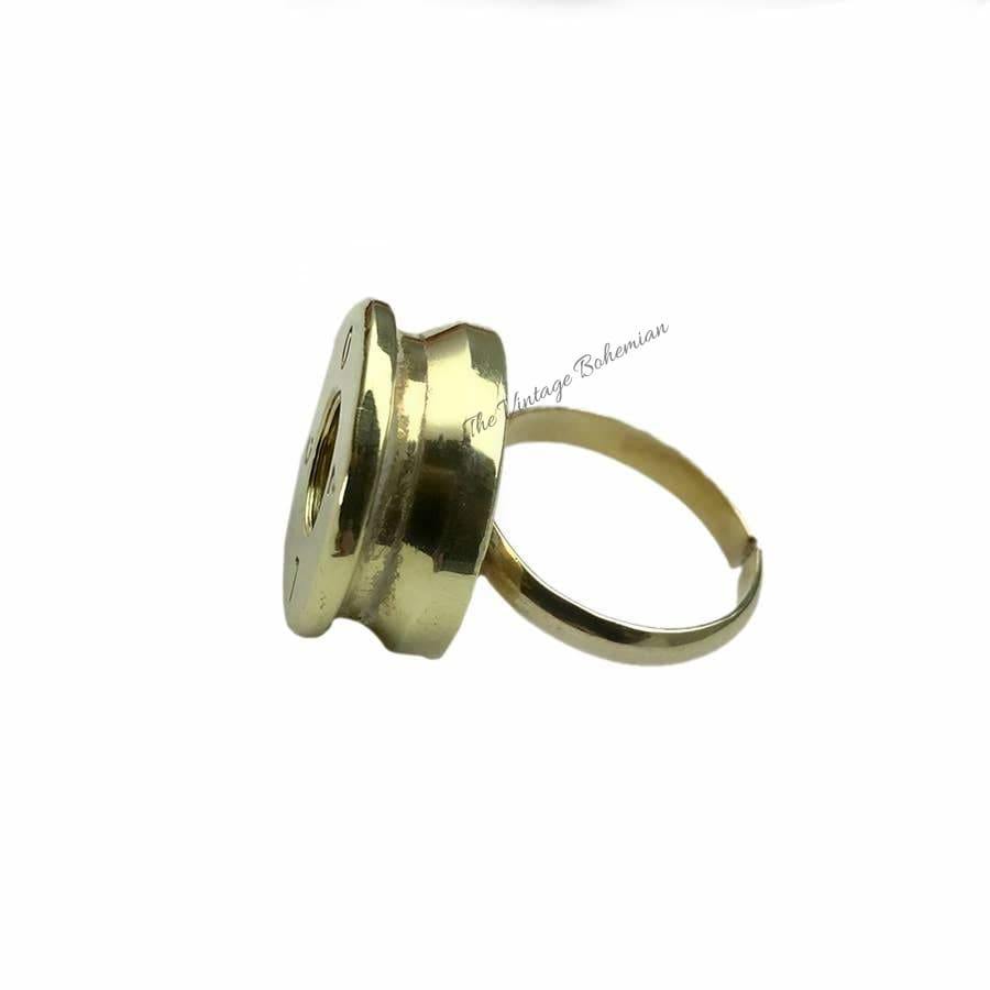 Recycled Bullet Ring - The Vintage Bohemian